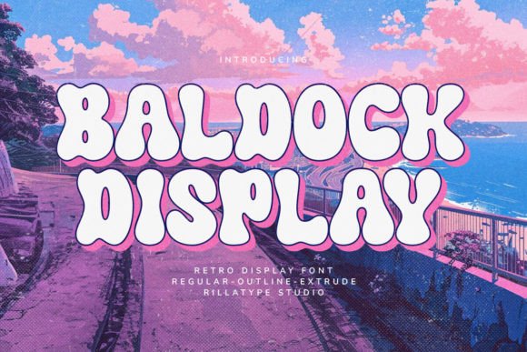 Baldock: A Retro Typeface for Modern Design Impact