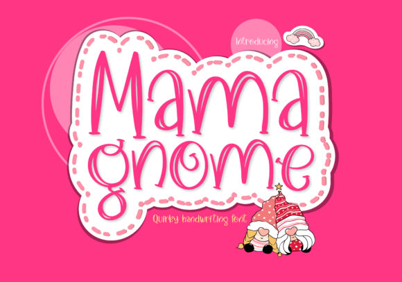 Mama Gnome: A Playful Font for Creative Projects