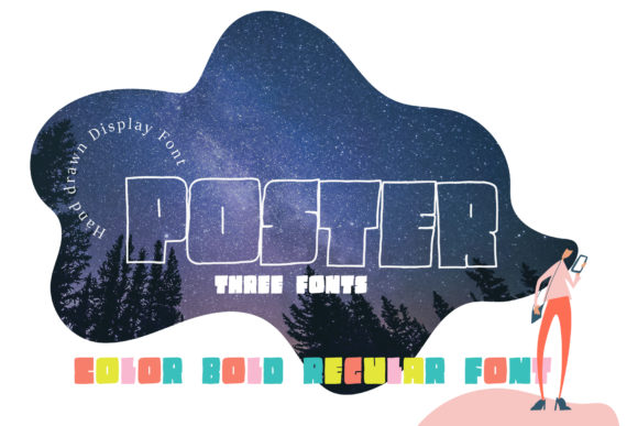 Poster: A Playful Display Font for Modern Design
