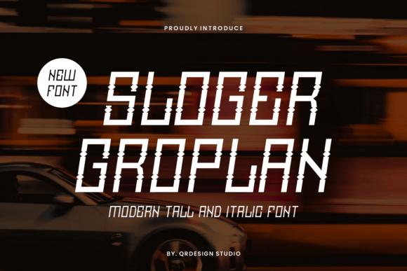 Sloger Groplan: Unlocking Playful Typography